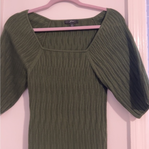 J Crew Ribbed Top - Picture 3 of 5